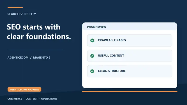 Magento 2 SEO Checklist: Canonicals, Content and Validation